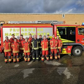 Leistungsabzeichen in Gold bestanden