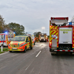 © Andreas Rometsch Feuerwehr- und Rettungsfahrzeuge bei einem Verkehrsunfall, Bild von Andreas Rometsch