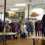 Herr Milde begrüßt die Anwesenden