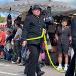 Jugendfeuerwehrmitglied in historischer Uniform ©Foto-Holik Fotografie (Selina Müller)
