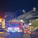 Markgröninger und Asperger Drehleiter