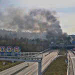 Foto: KS-Images.de/Andreas Rometsch Rauchwolke über dem Tunnel